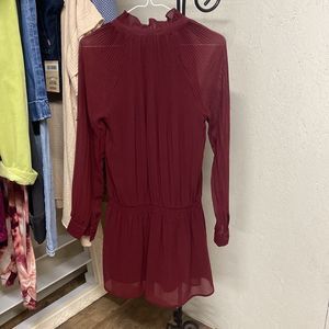 deby debo burgundy/wine dress